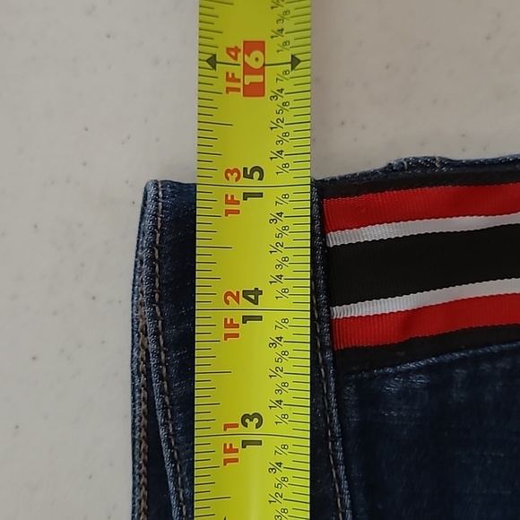 Joe's Jeans women's ankle skinny jeans with ribbon stripe down each leg size 29 - Picture 6 of 7